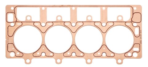 SCE Titan Copper Head Gaskets S190650L Gasket, Copper, Left Side, 4.010 Bore, 0.050 in. Compressed Thickness, Chevy, LS/LSX/LS7, Each