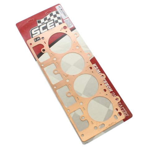SCE Pro Copper Head Gaskets P190662R Gasket, Copper, Right Side, 4.060 Bore, 0.062 in. Compressed Thickness, Chevy, LS/LSX/LS7, Each