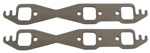 SCE AccuSeal E Exhaust Gaskets 117081 Header and Manifold Gaskets, E, Graphite/Kevlar®, Rectangular Port, 1.400 in. x 1.400 in. Port, Chevrolet, 4.3L GM V6, Pair