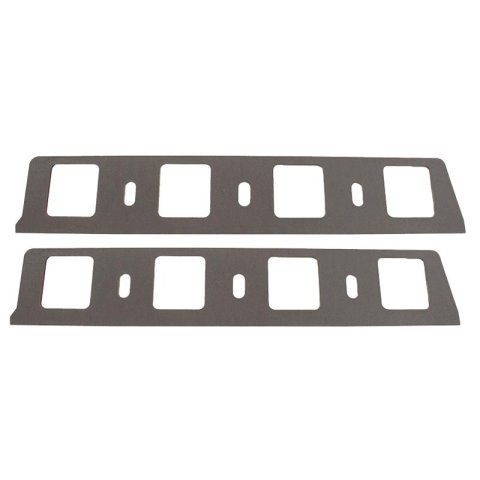 SCE AccuSeal E Intake Gaskets 166103 Manifold Gaskets, E, Composite, Square Port, 0.062 in. Thickness, Dodge, Plymouth, 426 Hemi, Pair