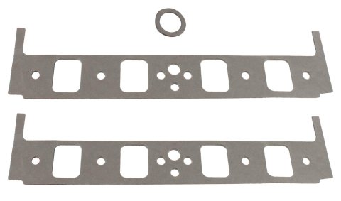 SCE AccuSeal E Intake Gaskets 111129 Manifold Gaskets, E, Composite, Cut To Fit Port, Chevrolet, Small Block, Pair