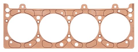SCE ICS Titan Copper Head Gaskets S792543 Gaskets, Titan, Copper, 4.250 in. Bore, .043 in. Compressed Thickness, Oldsmobile, 350/400/403/425/455, Each