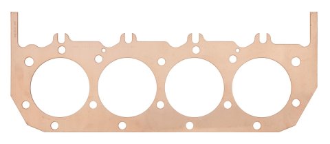 SCE Pro Copper Head Gaskets P134450NW Gaskets, Copper, 4.440 in. Bore, 0.050 in. Compressed Thickness, No Water Holes, Chevrolet, Big Block Mark IV, Each