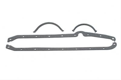 SCE AccuSeal E Oil Pan Gaskets 111091 Gasket, E, Multi-Piece, Nitrile, Butadiene, Chevy, Small Block, Set