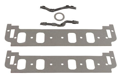 SCE AccuSeal Pro Intake Gaskets 211136 Manifold Gaskets, Pro, Composite, Raised Oval Port, Designed To Fit Dart Little Chief Cylinder Heads, Chevrolet, Small Block, Pair