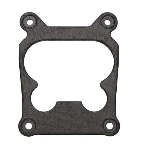 SCE Carburetor Base Gaskets 357 Mounting Gaskets, Insulator Gasket, Composite, 4-Barrel, Quadrajet Spread Bore, Open Center, Each