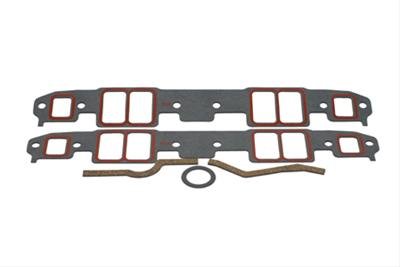 SCE AccuSeal E Intake Gaskets 211128 Gaskets, Manifold, E, Stock Ports, .062 in. Thick, Chevy, Small Block, Set