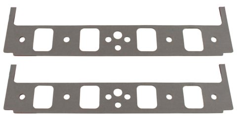 SCE AccuSeal Pro Intake Gaskets 211130 Manifold Gaskets, Pro, Rectangular Raised Port, Fits Brodix 14 degree Canted Valve High Port Heads, Chevy, Small Block, Pair