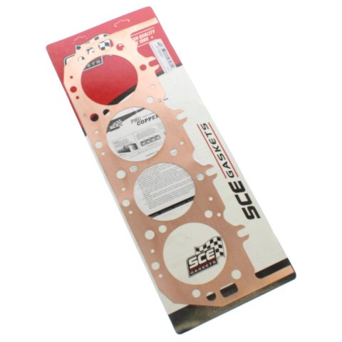 SCE Pro Copper Head Gaskets P132521 Gasket, Copper, 4.250 in. Bore, 0.021 in. Thickness, Chevy, Mark 4 Big Block, Each