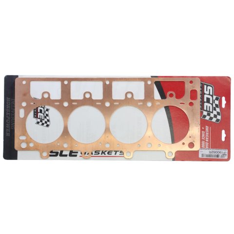 SCE Pro Copper Head Gaskets P190062R HEAD GASKET, PRO COPPER,CHEVROLET/GM LS/LSX/LS7X 4.010 X .062 PRO COPPER HD GSKT RIG