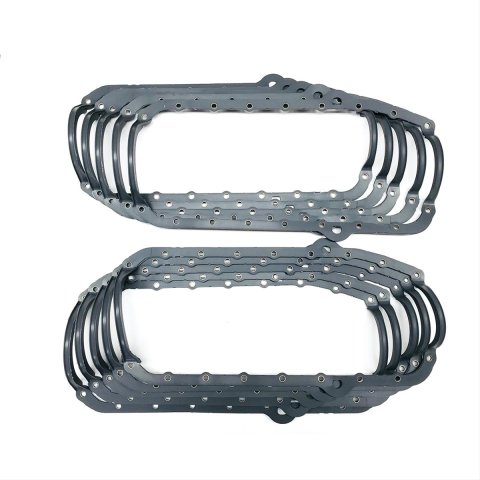 SCE AccuSeal Pro Oil Pan Gaskets 211090B Gasket, 1-Piece, Rubber, Chevy, GMC Small Block, Set of 100