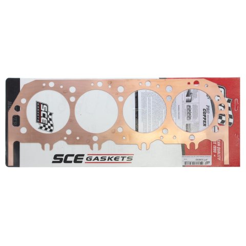 SCE Pro Copper Head Gaskets P133832 Gasket, Copper, 4.380 in. Bore, 0.032 in. Thickness, Chevy, Mark 4 Big Block, Each