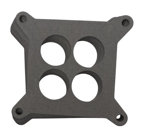 SCE Carburetor Base Gaskets 355-2 Mounting Gaskets, Insulator Gasket, Composite, 4-Barrel, Square Bore, 4-Hole Center, Each