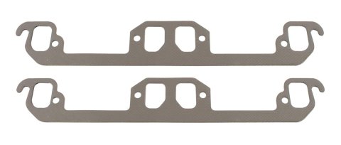 SCE AccuSeal Pro Exhaust Gaskets 269183 Header and Manifold Gaskets, Pro, Graphite/Steel, Rectangular Port, Dodge, 5.2L Magnum, 5.9L Magnum, Pair