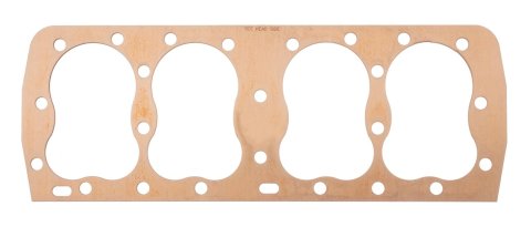 SCE Pro Copper Head Gaskets P908380L HEAD GASKET, PRO COPPER,FORD FLATHEAD 49-53 .080 PRO COPPER HD GSKT LEFT SIDE