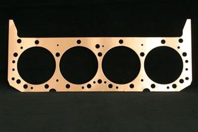 SCE Pro Copper Head Gaskets P111580 Gasket, Copper, 4.155 in. Bore, 0.080 in. Thickness, Chevy, Small Block, Each