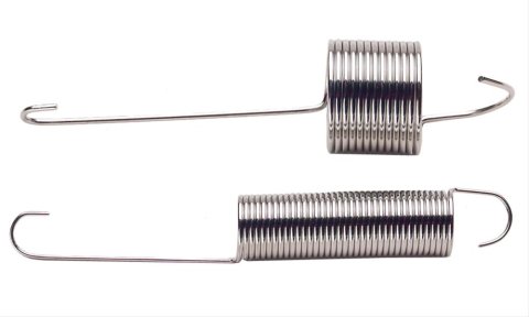 Lokar Stainless Steel Throttle Return Springs SRK-4002 Springs, Dual, Stainless, Natural, Pair