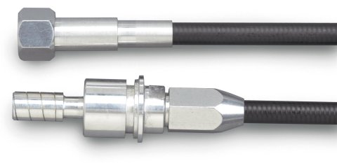 Lokar Speedometer Cables SP-1502U Cable, Ford, C4/C6/AOD/FMX, Polyethylene Jacket, Black, Each