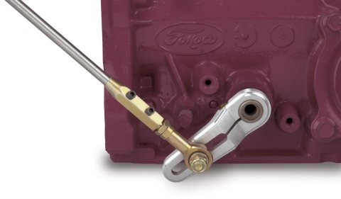 Lokar Column Shift Linkage ACA-1801 Linkage, Billet Aluminum, Ford, C-4/C-6, Kit