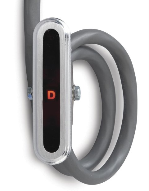 Lokar LED Dash Indicators CIND-1701 Shift Indicator, Vertical LED, Brushed Billet Aluminum, Mount, No Sensor Kit, Ford, GM, Mopar, Each