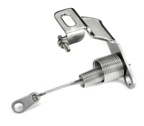 Lokar Transmission Kickdown Brackets SRK-4003 Cable Bracket, Stainless Steel, Polished, Holley, Edelbrock, Carter, Rochester, Each