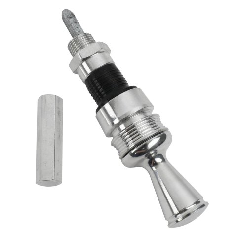 Lokar Anchor-Tight Locking Transmission Dipsticks 1209144 Dipstick, Locking, Anodized Brite Handle, 3 in. Case Mount, TH350, TH400, Each