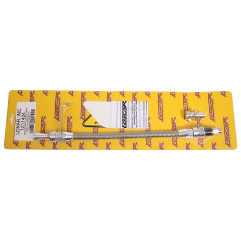 Lokar Anchor-Tight Locking Transmission Dipsticks 1211434 Auto Trans Dipstick; Anchor Tight Flexible Dipstick; Chrysler 727 Trans Mount; Brite
