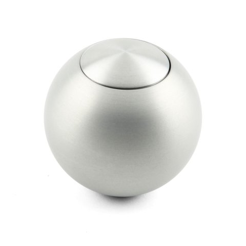 Lokar Shift Knobs SK-6920 Knob, Round, Aluminum, Satin Finish, Park Release Button, Automatic, Each