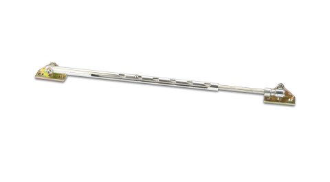 Lokar Adjustable Level Self-Locking Hood Prop 0401024 Rod, Universal, 6-Position, Polished Aluminum, Stainless Steel, Each