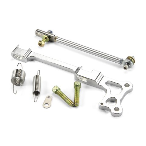Lokar Throttle Cable Brackets TCB-40DQ1 DUAL QUAD BRKT W/PROGRESSIVE LINK