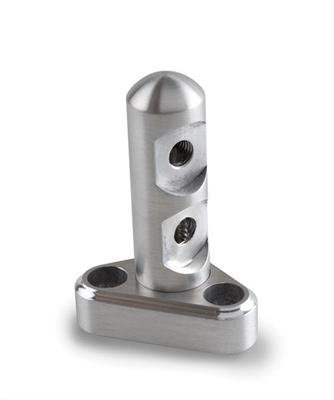 Lokar Throttle Cable Brackets TCB-40LS14 Bracket, Billet Aluminum, Chevy, MFI, Each