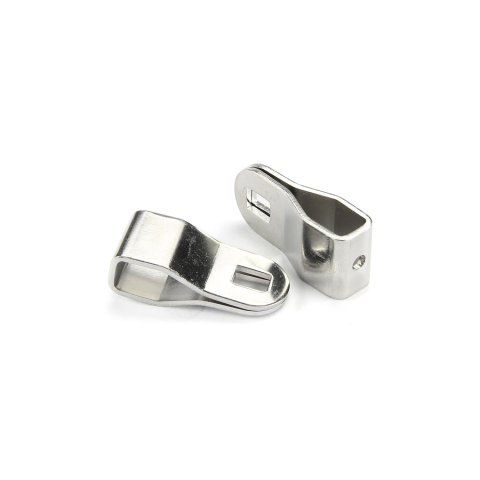 Lokar Parking Brake Cable Clevis Kits EC-80CC Kit, Corvette, Steel, Chrome, Pair