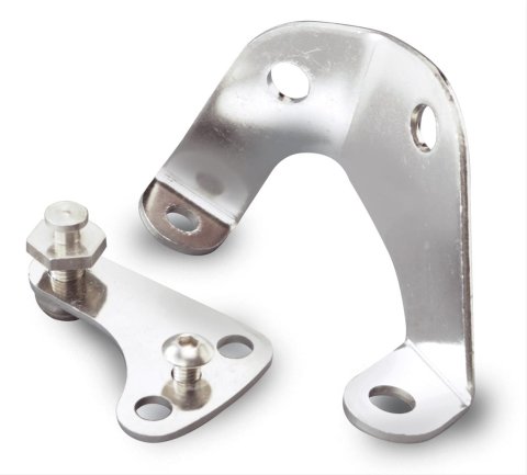 Lokar Throttle Cable Brackets TCB-40LT4 Bracket, Stainless Steel, Polished, Chevy, MFI LT4 with 4L60E, Each