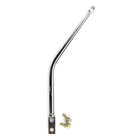 Lokar Manual Transmission Shifter Levers MSL6C Stick, Lay Back, Chrome, 12.00 in. Length, Fits Tremec/Borg Warner T-5, T-45, T-56 Only