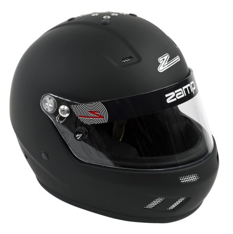 Zamp RZ-59 Helmets H77203FS Helmet, RZ-59, Full Face, Black, Matte Finish, Snell SA2020/DOT, Small, Each