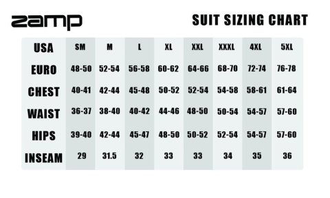 Zamp ZR-30 Race Pants R03P003XL Driving Pants, ZR-30, Black, Fire-Retardant Cotton/Aramid, SFI 3.2A/5, Men's X-Large, Each