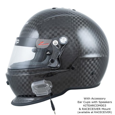 Zamp RZ-65D Helmets H775CA3M Helmet, RZ-65D, Full Face, Matte Carbon Fiber, Snell SA2020, Medium, Each