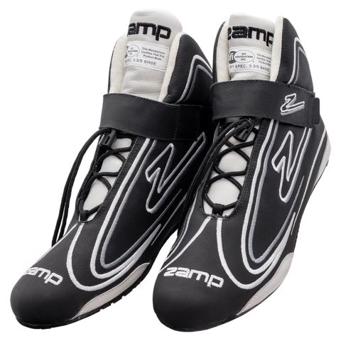 Zamp Driving Shoes & Boots RS003C0114W Race Shoe ZR-50 WIDE SFI 3.3/5 Black Size 14