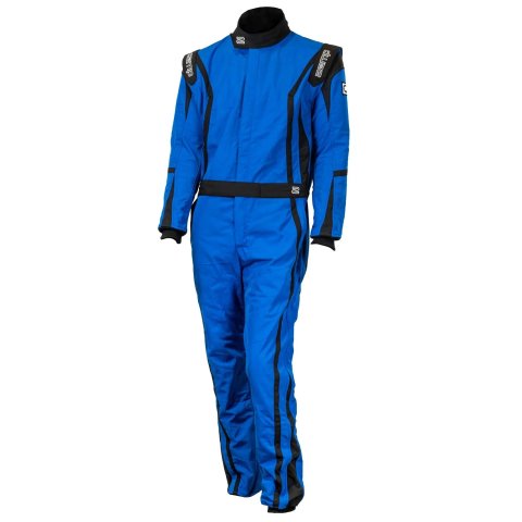 Zamp Driving Suits R10004S Race Suit ZR-52F FIA8856-2018/SFI 3.2A/5 Blue Lightweight Three Layer Small