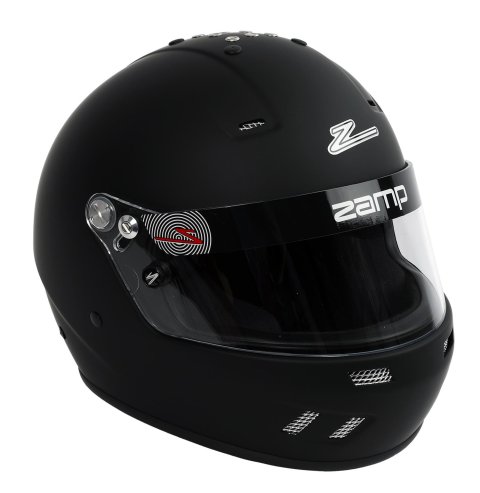Zamp RZ-59 Helmets H77203FL Helmet, RZ-59, Full Face, Black, Matte Finish, Snell SA2020/DOT, Large, Each