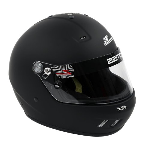 Zamp RZ-59 Helmets H77203FXXL Helmet, RZ-59, Full Face, Black, Matte Finish, Snell SA2020/DOT, 2X-Large, Each