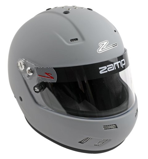 Zamp RZ-59 Helmets H77215FM Helmet, RZ-59, Full Face, Gray, Matte Finish, Snell SA2020/DOT, Medium, Each