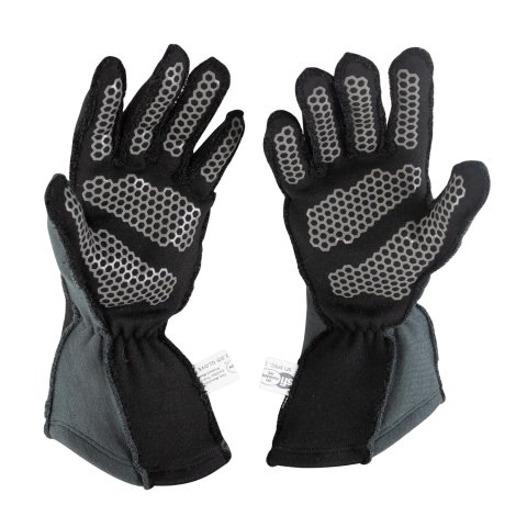 Zamp ZR-60 Race Gloves RG20003M Driving Glove, ZR-60, SFI 3.3/5, Gloves, Black, Medium, Aramidic Fiber, Pair