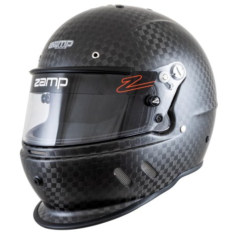 Zamp Helmets H781CBFXL RZ-67D SNELL SA2025 Matte Carbon X-Large Z-20 Anti-Fog Clear Shield Series 28 Interior