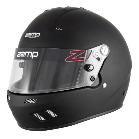 Zamp Helmets H78303FXL RZ-57V SNELL SA2025 Matte Black X-Large Z-20 Clear Shield