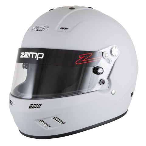 Zamp Helmets H78315FL RZ-57V SNELL SA2025 Matte Gray Large Z-20 Clear Shield