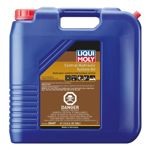 Liqui Moly Hydraulic Fluids 20407 Central System Oil ,Plastic canister