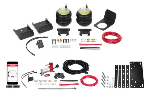 Firestone Ride-Rite F3 Wireless All-In-One Kits W217602888 Air Springs, Analog All-In-One, Air Compressor, Gauge, Rear, Controller, Chevrolet, GMC, Kit