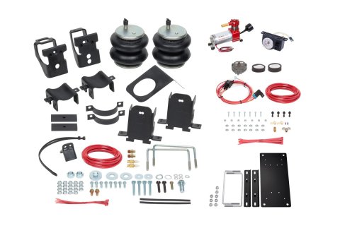 Firestone Ride-Rite Analog All-In-One Kits W217602865 Air Springs, All-In-One, Air Compressor, Gauge, Rear, Ford, Kit