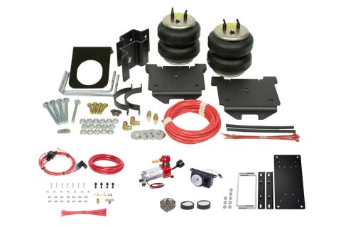 Firestone Ride-Rite Analog All-In-One Kits W217602869 Air Springs, All-In-One, Air Compressor, Gauge, Rear, Chevrolet, GMC, Kit